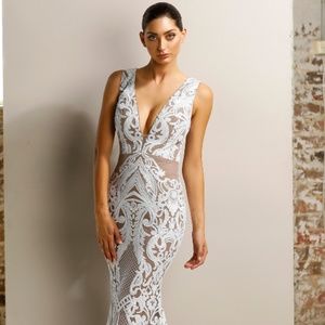 Size 14 Ivory Wedding Dress/ Evening Gown